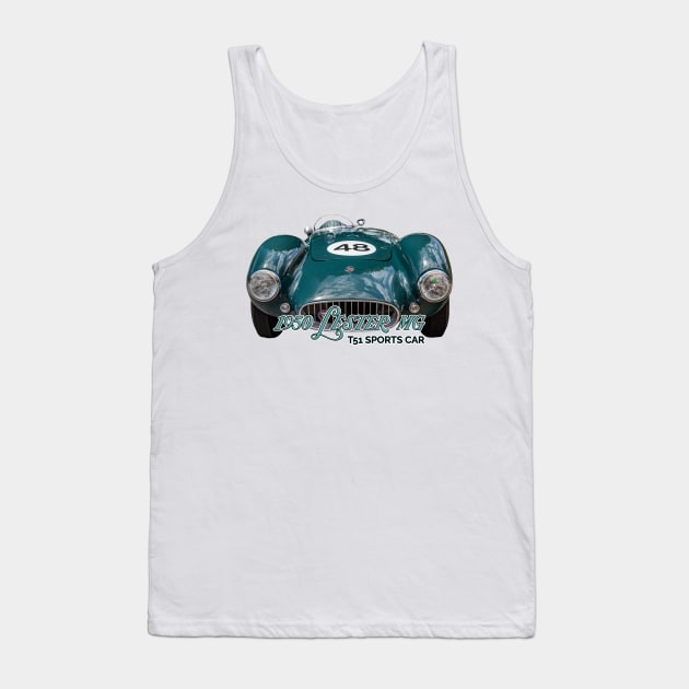 1950 Lester MG T51 Sports Car Tank Top by Gestalt Imagery